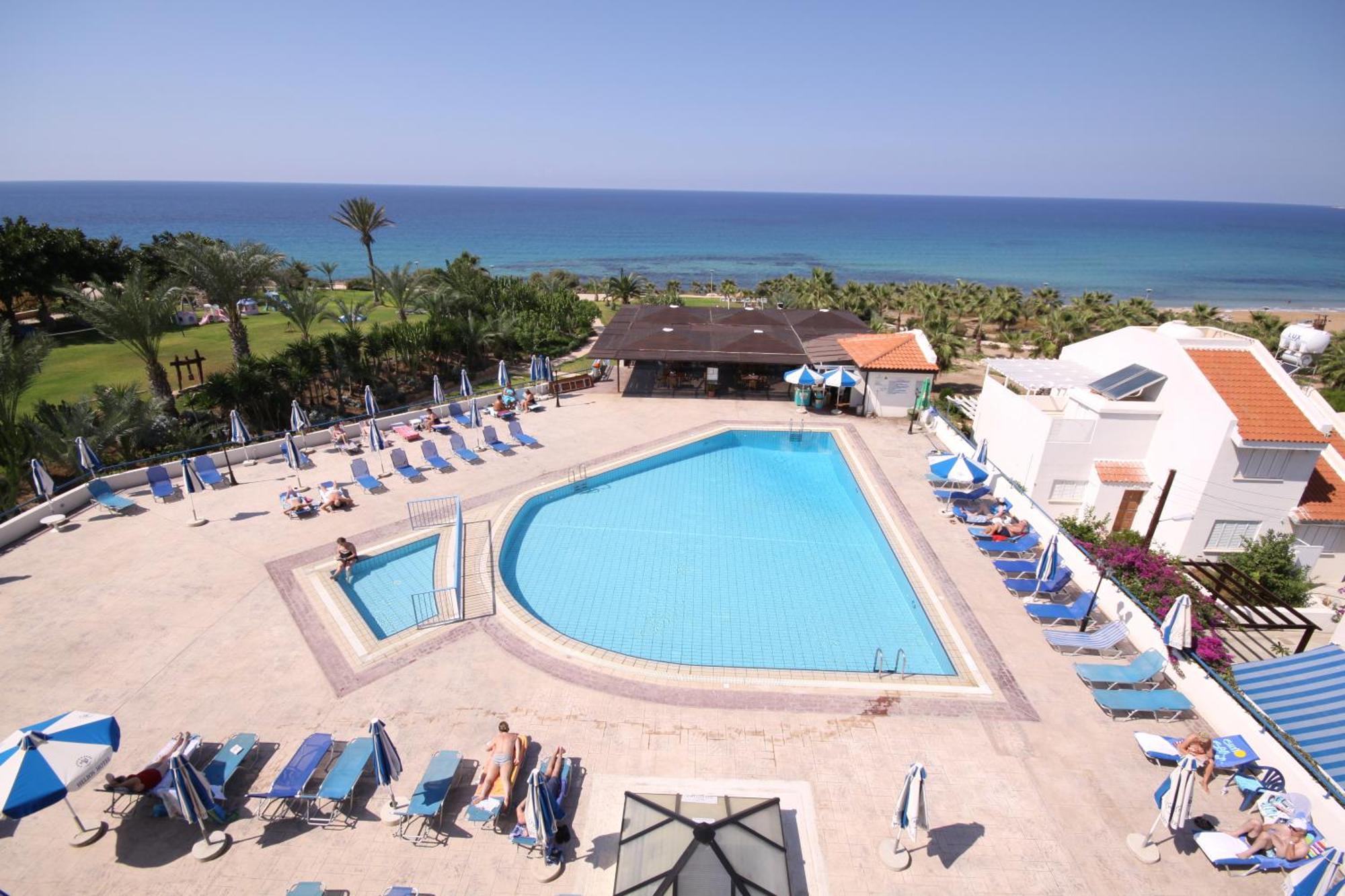 Helios Bay Hotel And Suites Klorakas Exteriör bild